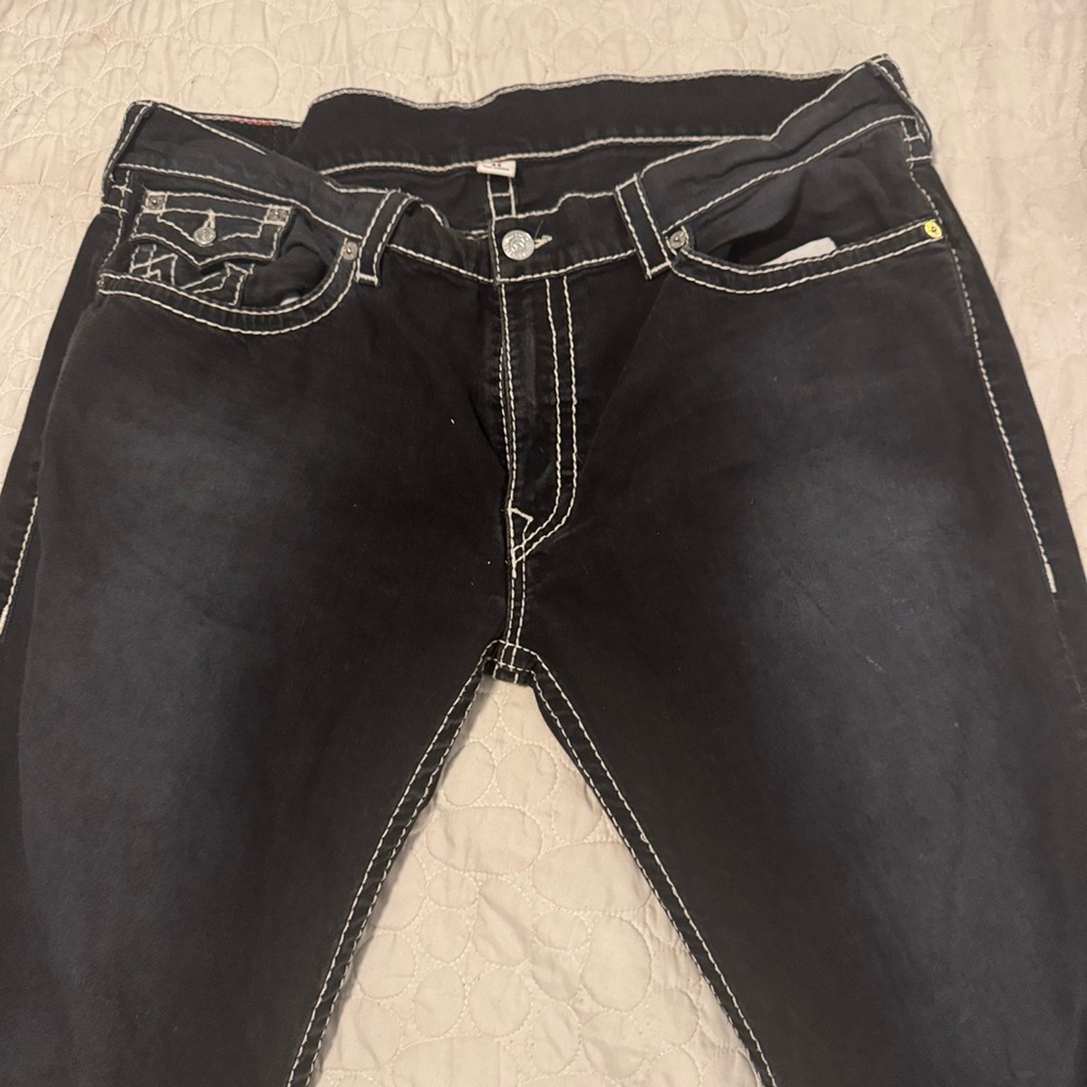 $198 (True Religion premium straight-leg line, same tier as Ricky/World Tour). - Picture 7 of 7